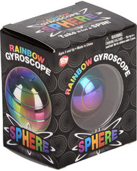 Rainbow Gyroscope Sphere