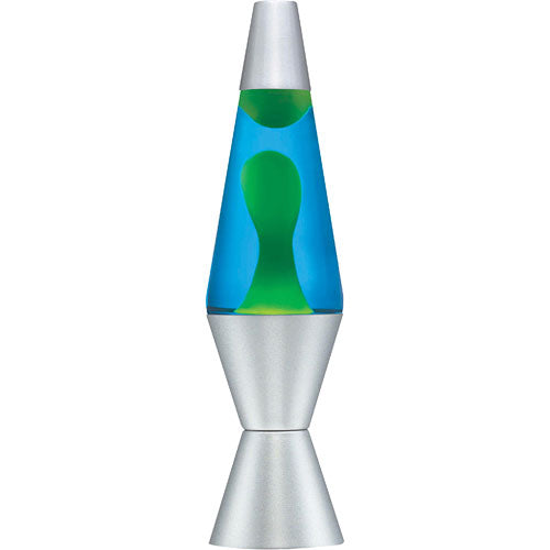 Lava Lamp 14.5"- Blue/Yellow