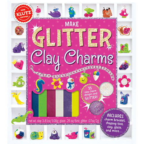 Klutz Make Glitter Clay Charms