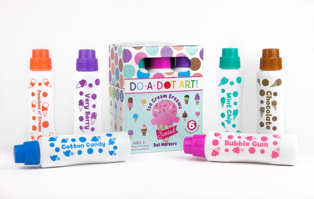 Do-A-Dot Ice Cream Dreams Scented Markers