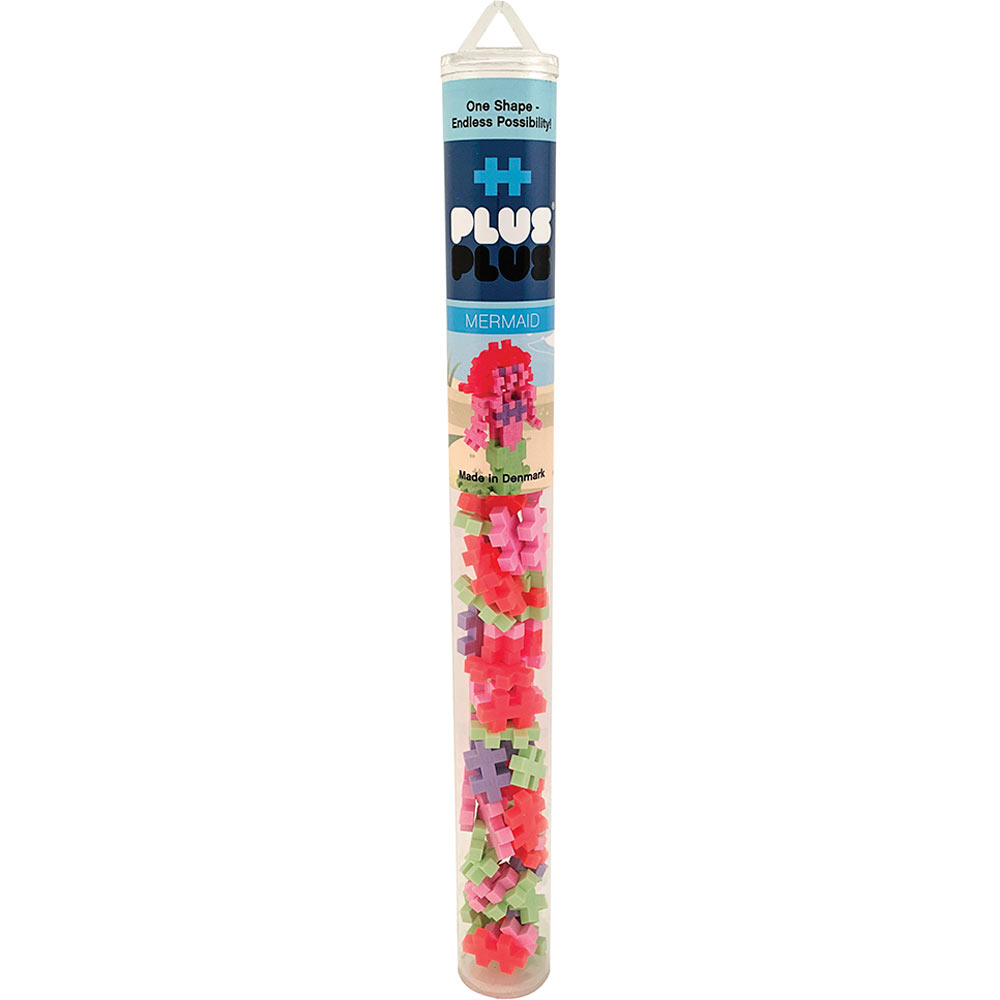 Plus-Plus Mermaid Mini Maker Tube