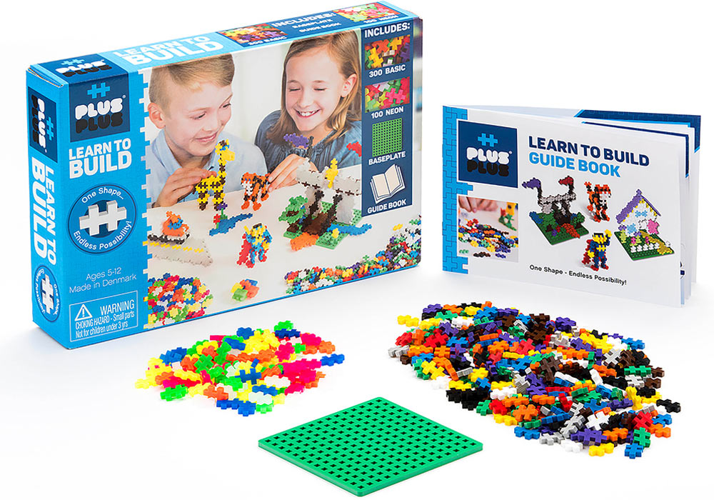 Plus-Plus Basic Learn To Build 400 pc Set – Awesome Toys & Gifts Plus-Plus Basic Learn To Build 400 pc Set – Awesome Toys & Gifts