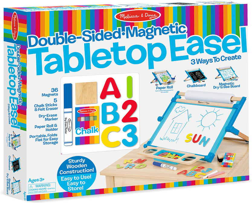 Melissa & Doug Magnetic Tabletop Easel