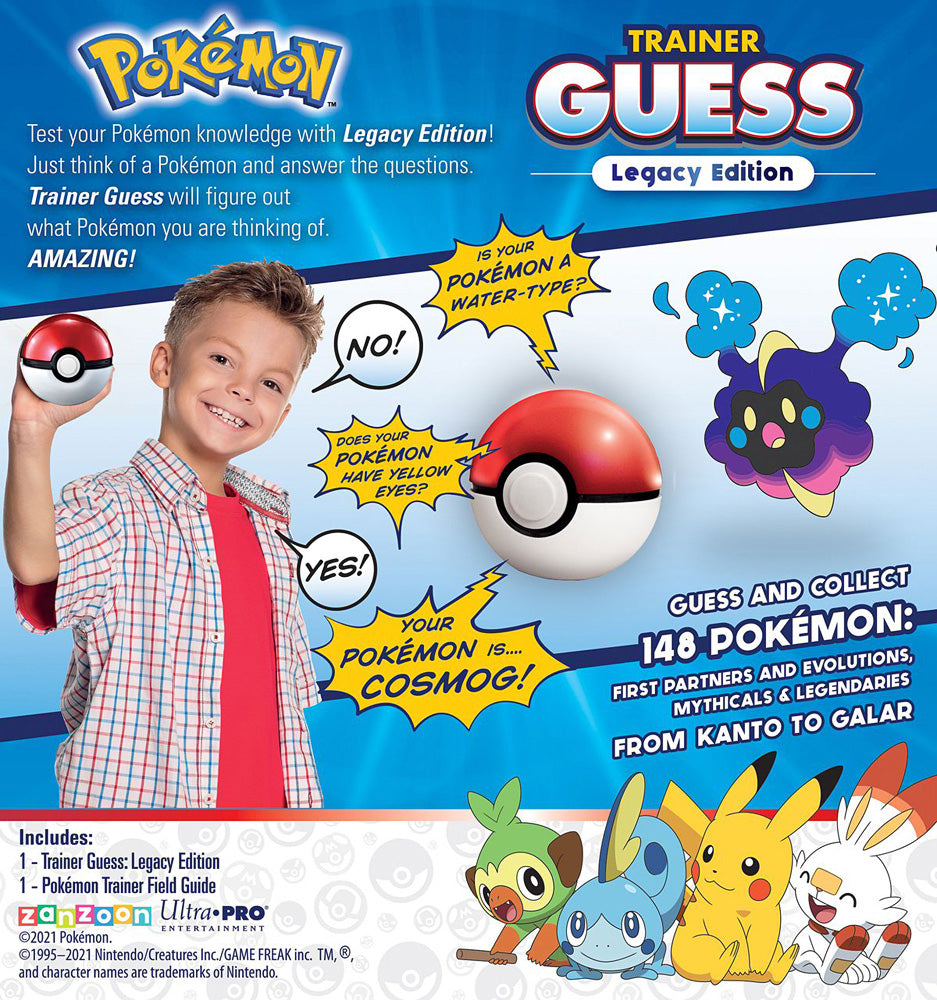 Pokemon Trainer Guess - Legacy Edition - Electronic Guessing Game