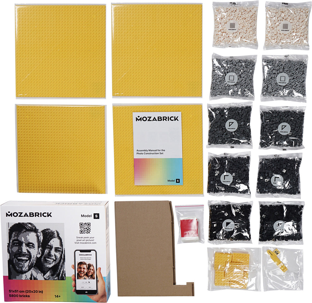 Mozabrick Photo Pixel Art - Model S – Awesome Toys & Gifts