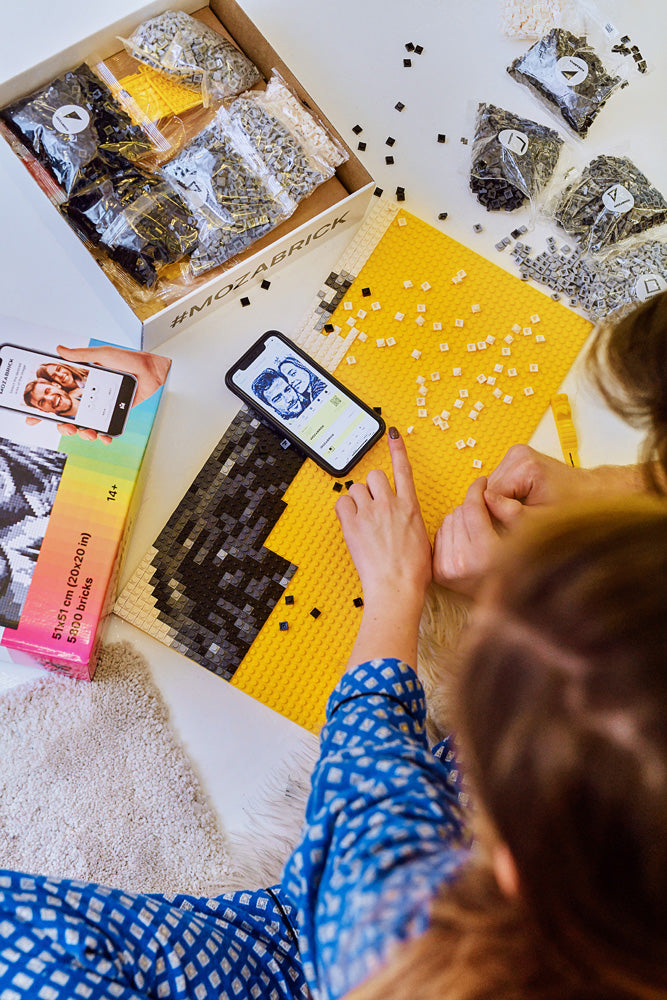 Mozabrick Photo Pixel Art - Model S – Awesome Toys & Gifts