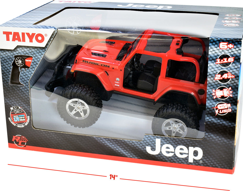 Taiyo Jeep Wrangler Rubicon RC- 1:16 Scale