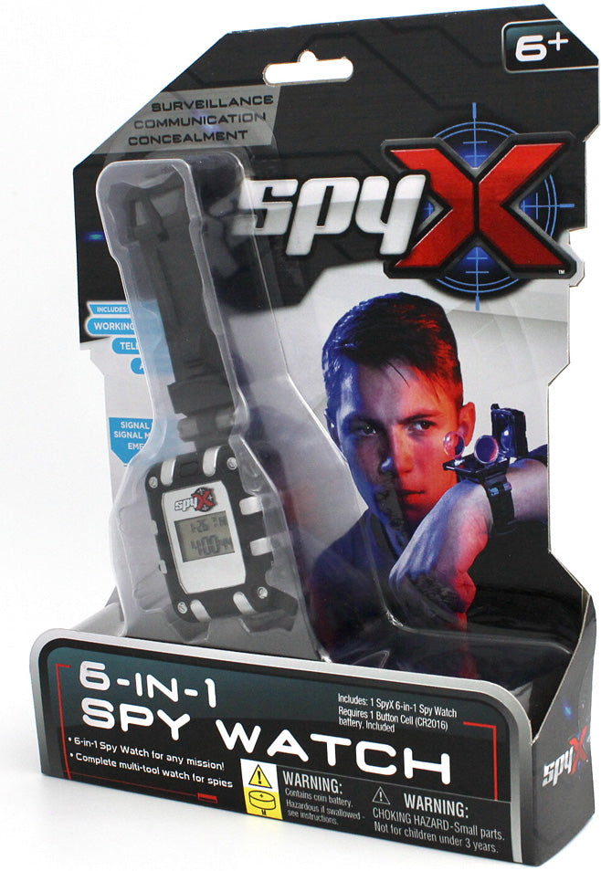 SpyX 6-in-1 Spy Watch