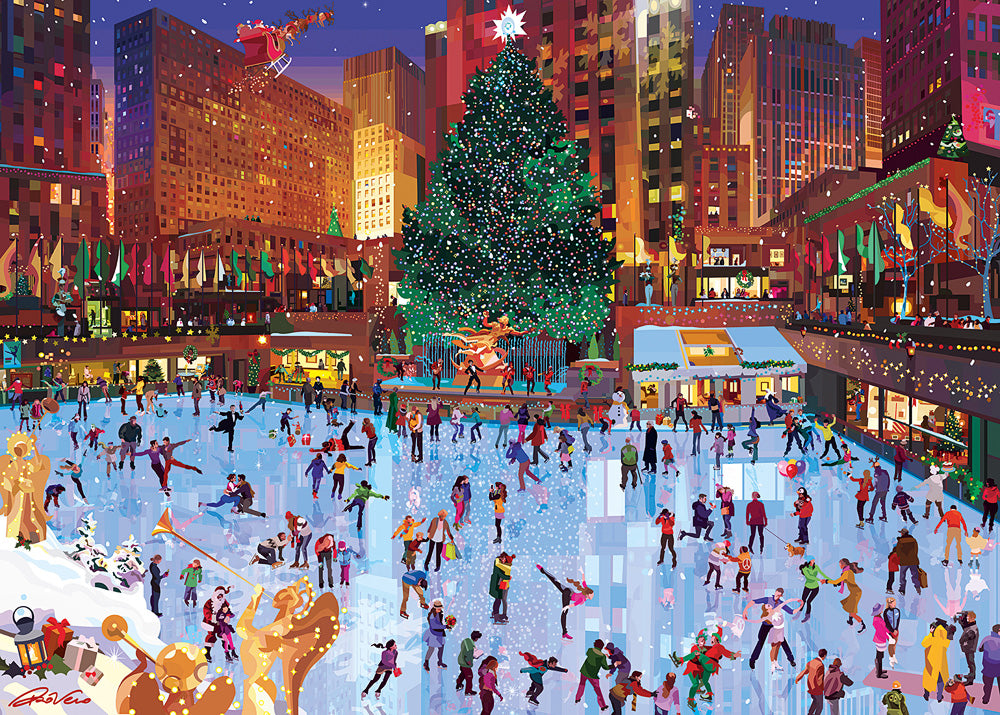 Ravensburger Rockefeller Center Joy 1000 Piece Puzzle