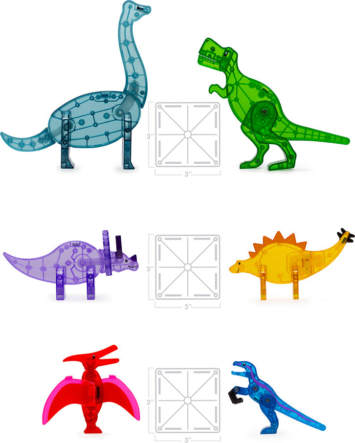 Magna-Tiles Dino World XL