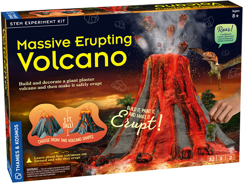 Massive Erupting Volcano