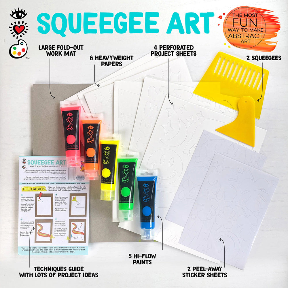 iHeartArt Squeegee Art