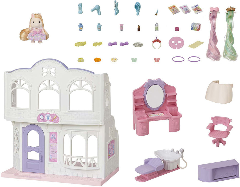 Calico Critters Pony's Stylish Hair Salon – Awesome Toys & Gifts
