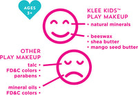 Klee Kids Natural Mineral Play Makeup Kit Mermaid Star