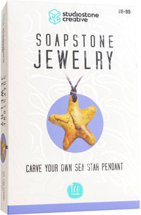 Soapstone Jewelry Carve Your Own Sea Star Pendant