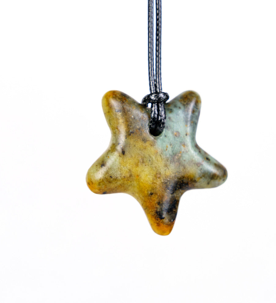 Soapstone Jewelry Carve Your Own Sea Star Pendant