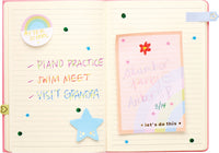 Side Notes Sticky Tab Note Set Pastel Rainbow