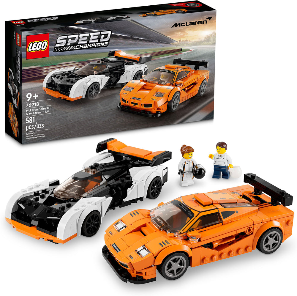 LEGO SPEED CHAMPIONS McLaren Solus GT & McLaren F1 LM