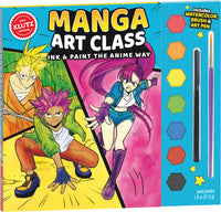 Manga Art Class Ink & Paint The Anime Way