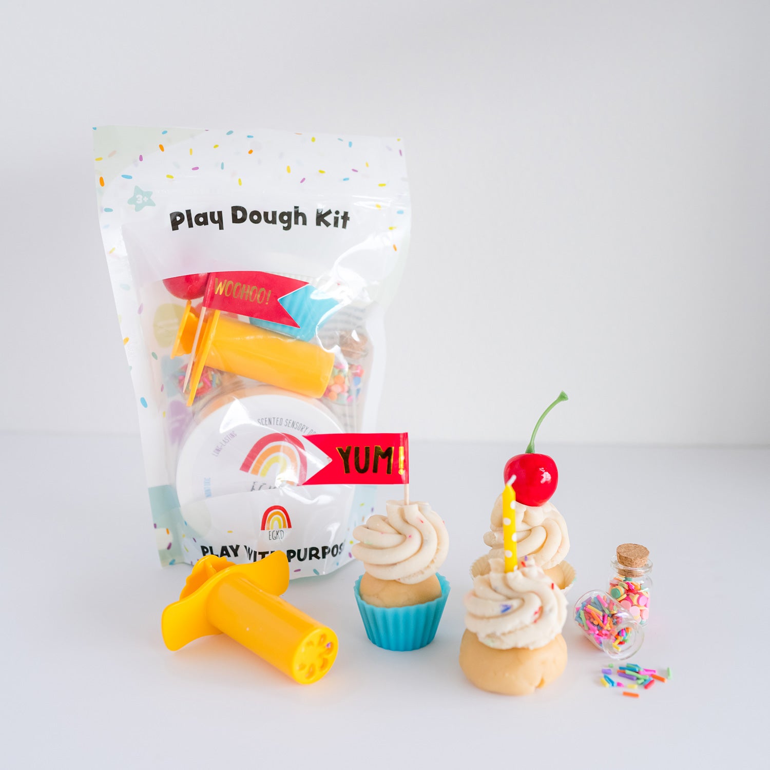 Cupcake Sensory Dough Play Kit