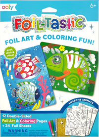 Foil-tastic Foil Art & Coloring Awesome Animals