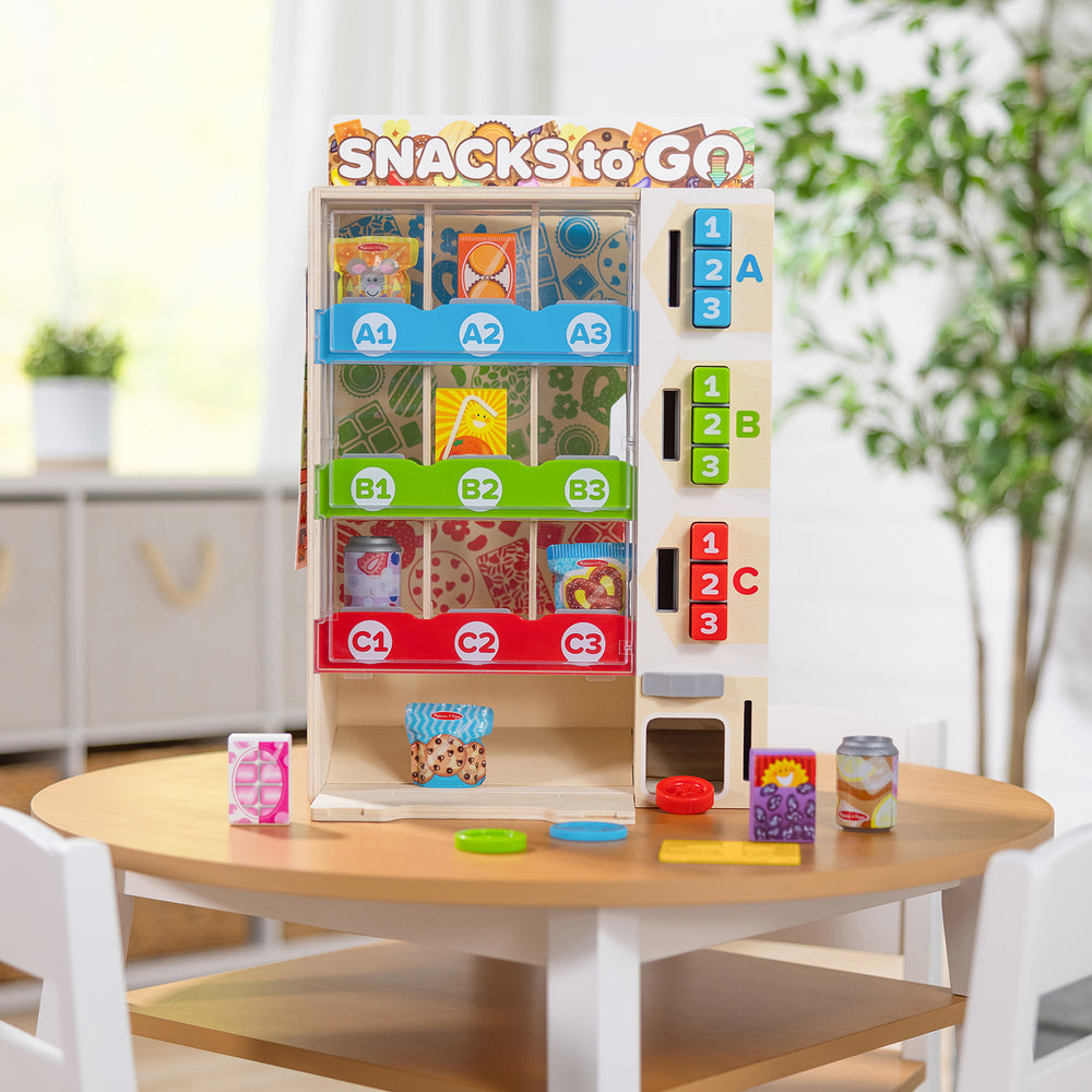 Sort, Stock, Select Vending Machine Play Set