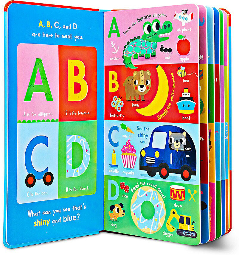 My Busy Shiny Touchy Smelly ABC Sensory Book