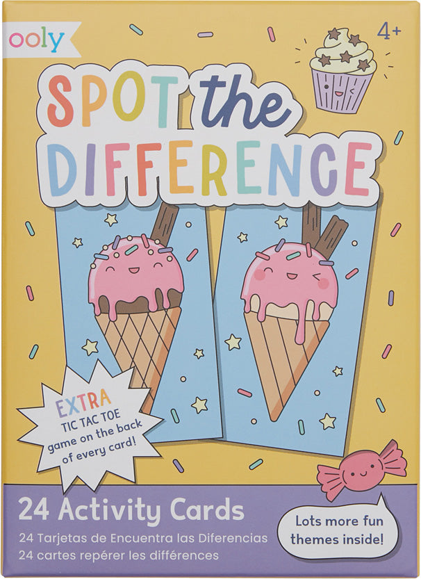 Spot the Difference Activity Cards