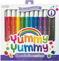 Yummy Yummy Scented Washable Markers - 12 pk