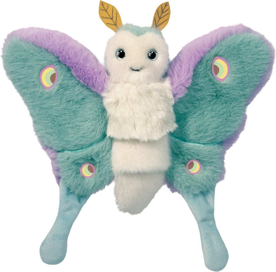 Cuddle Bugs - Juniper Luna Moth Puppet – Awesome Toys & Gifts