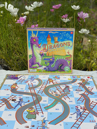 Dragons Slips & Ladders Board Game