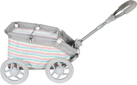 Zig Zag Rainbow Doll Wagon