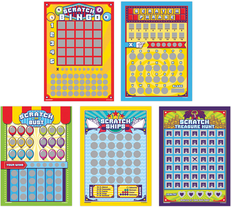 Scratch 'n' Play Classic Games – Awesome Toys & Gifts