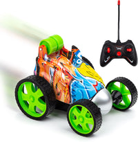 Mini Twist Stunt Rolling RC - Green