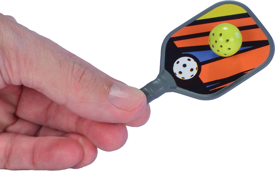 World's Smallest Pickleball Paddles & Balls