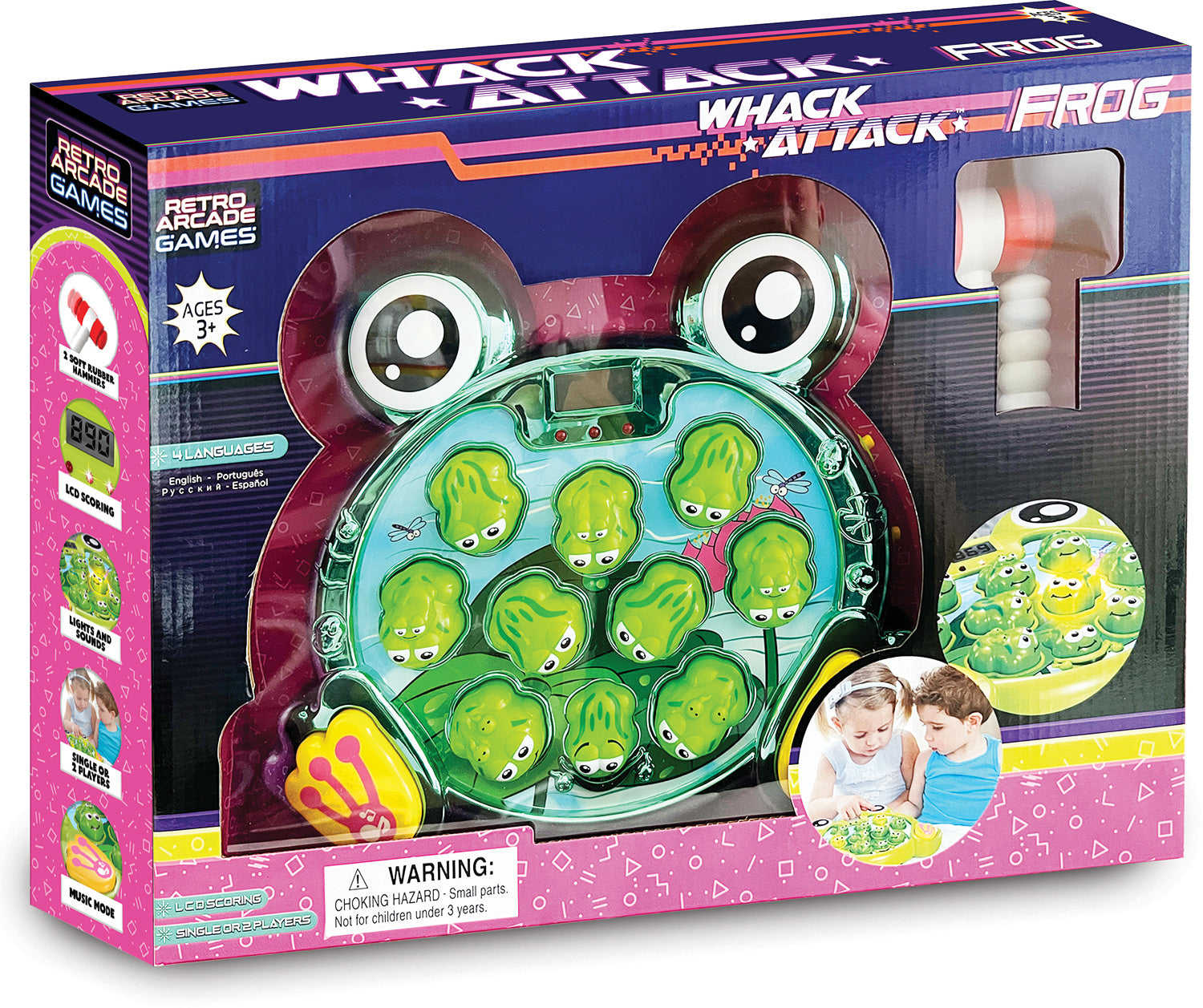 Whack Attack Frog Game