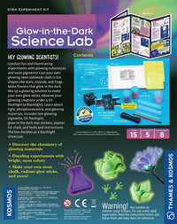 Glow-in-the-dark Science Lab