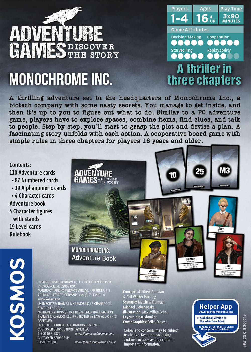 Adventure Games: Monochrome Inc.