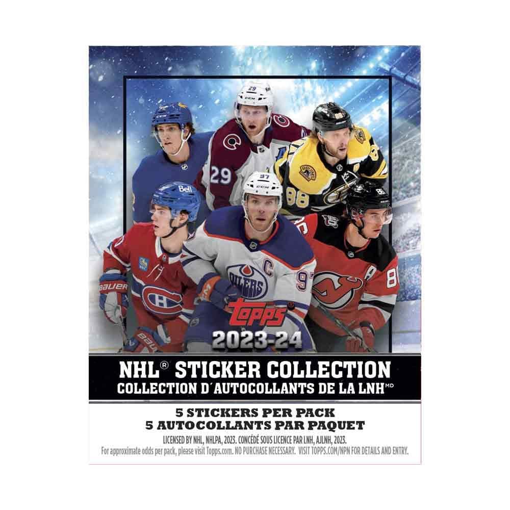 2324(R) Topps NHL Sticker Pk