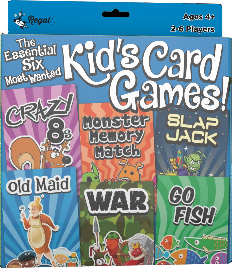Kids Card Game Pack of 6