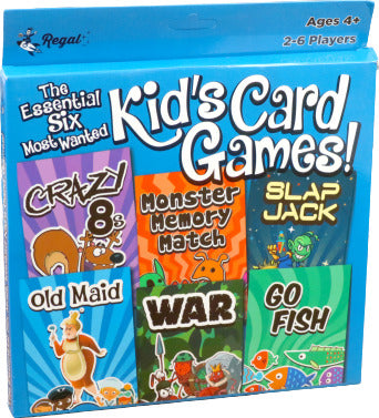Kids Card Game Pack of 6