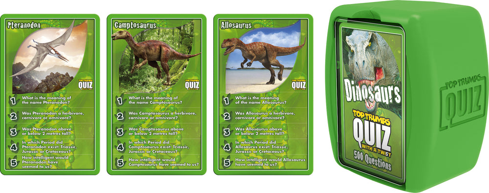 Top Trumps Quiz - Dinosaurs