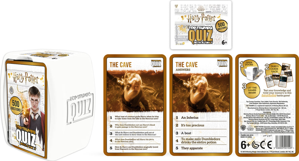 Top Trumps Quiz - Harry Potter