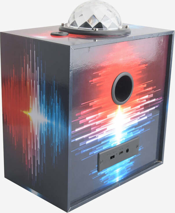 Bluetooth Stereo Speaker with Laser Light show - Sound Waves