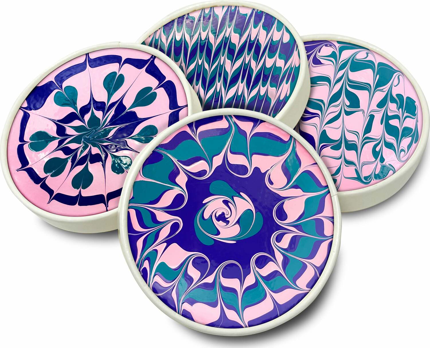 Art Café Latte-Inspired Painting Set - Dreamy Colors