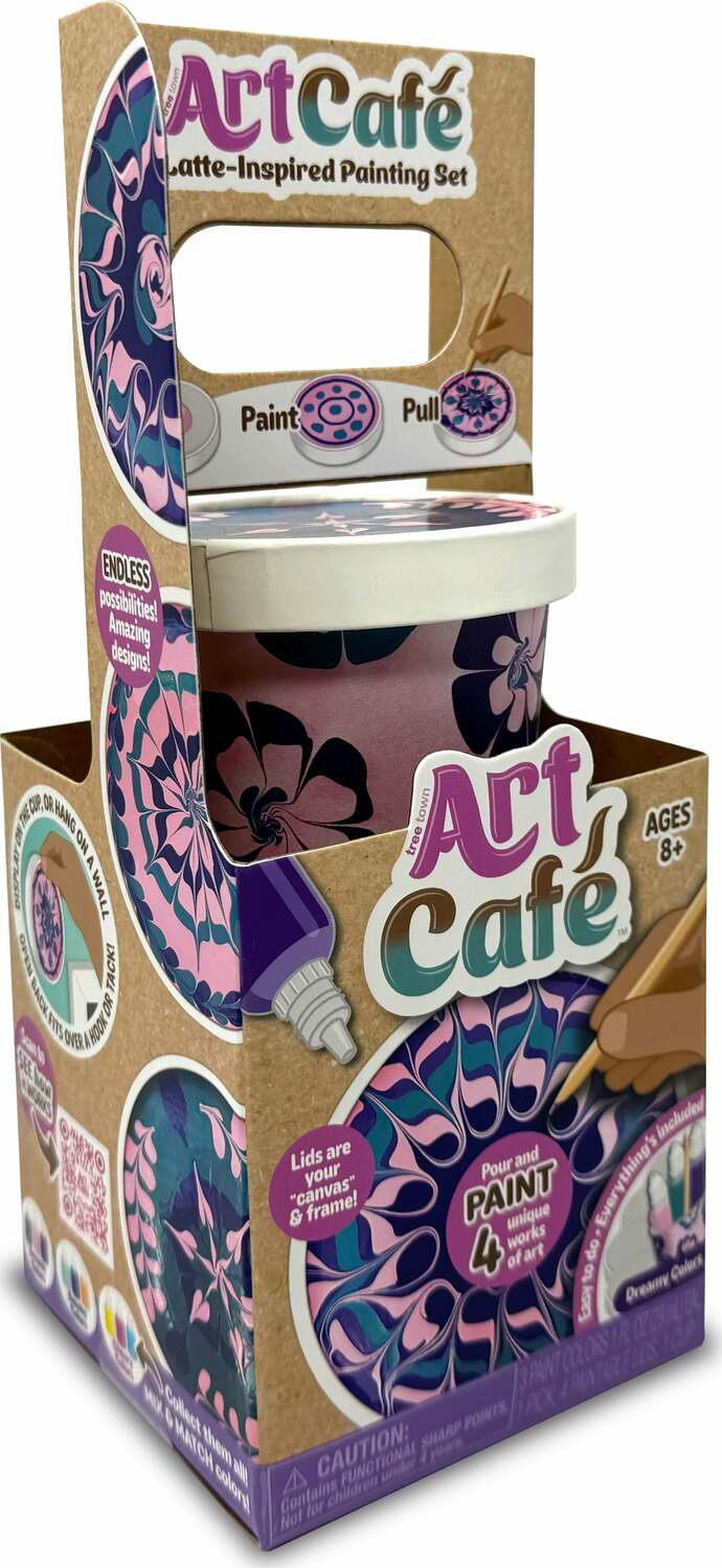 Art Café Latte-Inspired Painting Set - Dreamy Colors