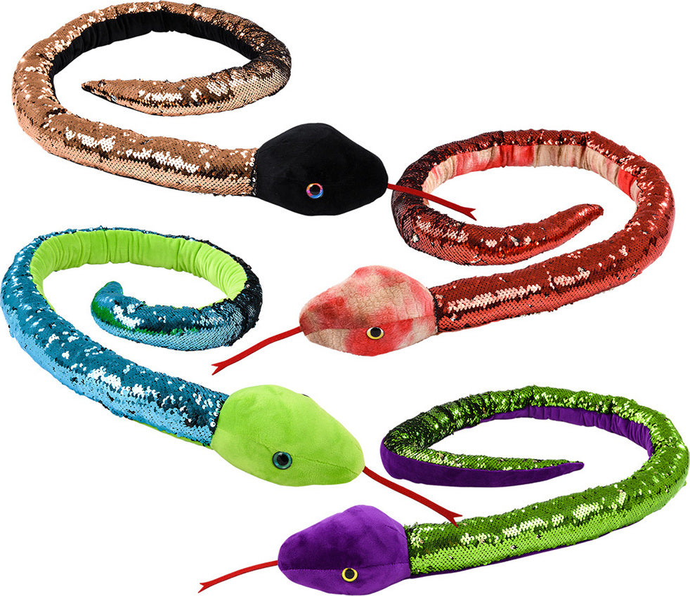 67" Sequin Snakes