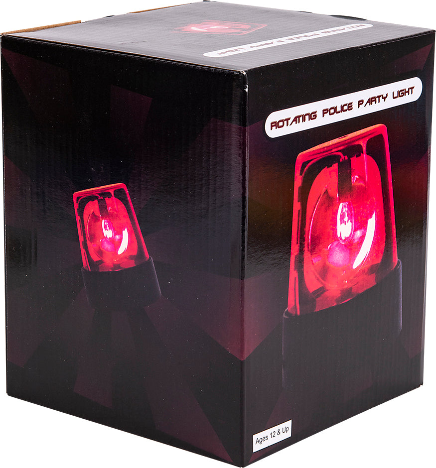 7" Red Police Beacon Light