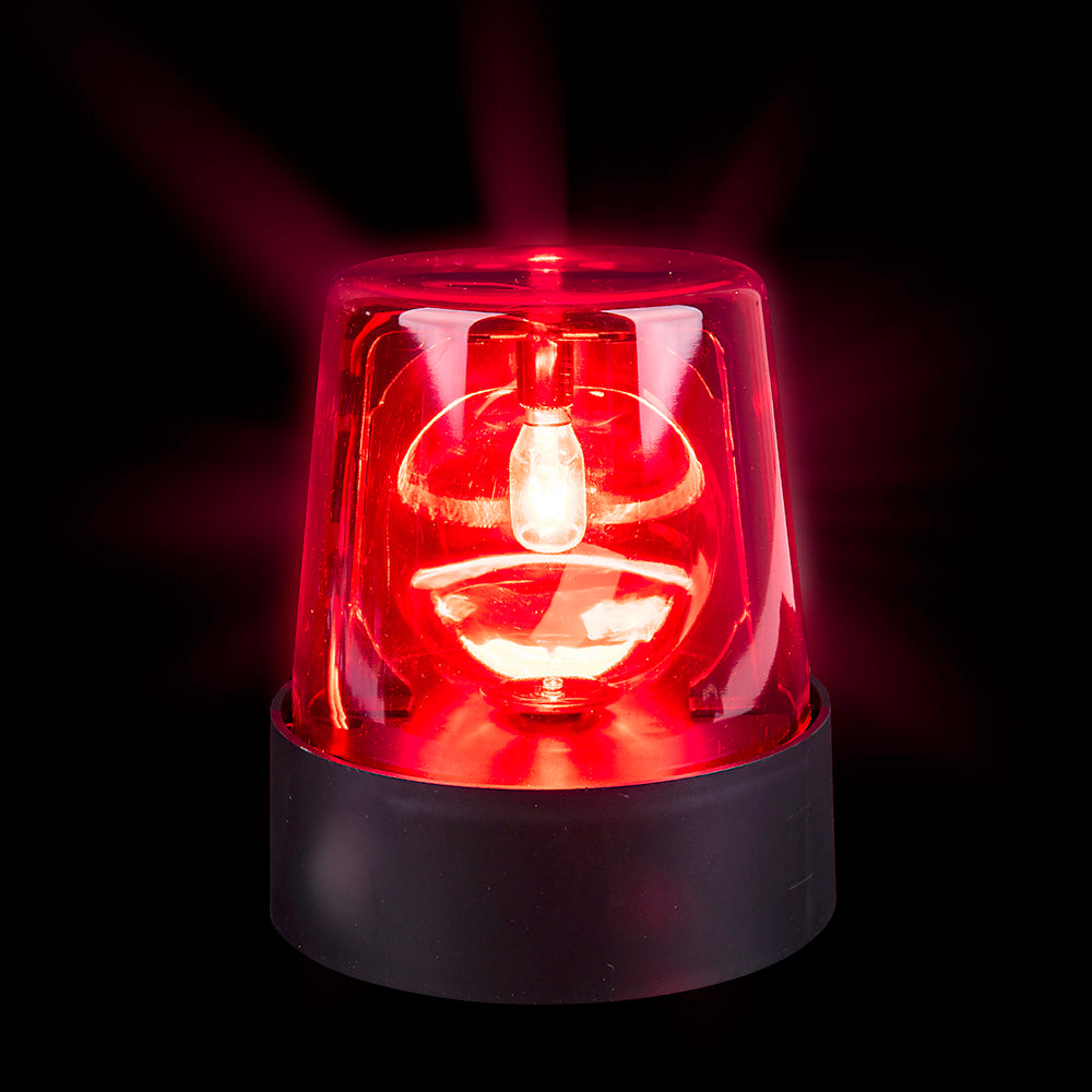 7" Red Police Beacon Light