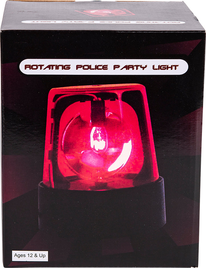7" Red Police Beacon Light